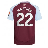 Aston Villa Ian Maatsen #22 Heimtrikot 2024-25 Kurzarm